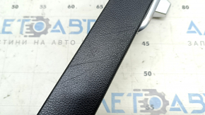 Right upper dashboard trim for Toyota Venza 21-24 with chrome, black, scratches