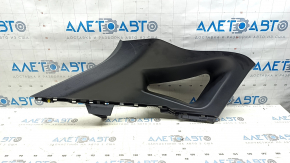Left rear pillar trim Toyota Venza 21-24 black, scratches