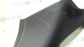 Left rear pillar trim Toyota Venza 21-24 black, scratches