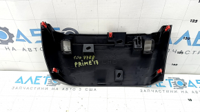 Lower dashboard cover for Toyota Prius 50 Prime 16-22, black, with indicator, for heated seats, scratches