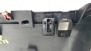 Lower dashboard cover for Toyota Prius 50 Prime 16-22, black, with indicator, for heated seats, scratches
