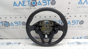 Naked steering wheel Ford Edge 19-24 black leather, dry cleanable