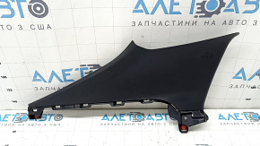 Upper left rear pillar trim for Toyota Prius 50 Prime 17-20, black, worn