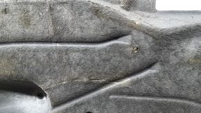 The right underbody protection of the Ford Escape MK4 20-hybrid is worn