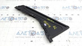 Rear right side door trim Ford Edge 15-24 rear, gloss black, cracked
