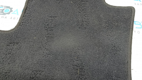 Set of floor mats for Toyota Prius 50 Prime 17-22 black fabric, ready to clean