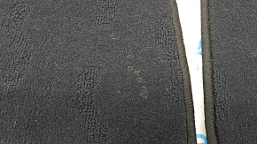 Set of floor mats for Toyota Prius 50 Prime 17-22 black fabric, ready to clean