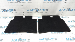 Set of floor mats for Toyota Prius 50 Prime 17-22 black fabric, ready to clean