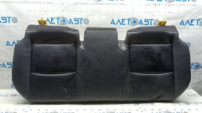 Rear seat cushion for Toyota Venza 21-24, black leather, Limited, perforated, wrinkled