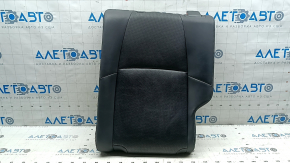 Left rear seat back Toyota Venza 21-22 Limited black leather, perforation, scratches
