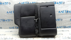 Right rear seat backrest Toyota Venza 21-24 Limited black leather, perforated, with belt and armrest, dented