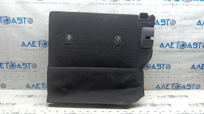 Right rear seat backrest Toyota Venza 21-24 Limited black leather, perforated, with belt and armrest, dented