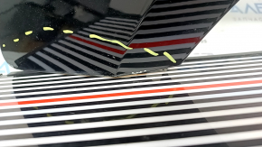Front left wing Audi A5 F5 18-25 black LY9B, dented corners