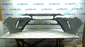 Bare front bumper Toyota Venza 21-24 for parking sensors Limited, XLE, white 070, chips