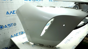 Bare front bumper Toyota Venza 21-24 for parking sensors Limited, XLE, white 070, chips