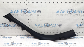 Inner rear left door sill trim Audi A5 F5 18-25 5D black, scratches