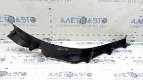 Inner rear left door sill trim Audi A5 F5 18-25 5D black, scratches