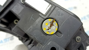 Left rear bumper light Toyota Prius 50 Prime 17-22 broken glass, broken mount, broken bulb socket
