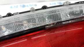 Left rear bumper light Toyota Prius 50 Prime 17-22 broken glass, broken mount, broken bulb socket