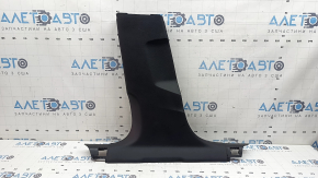 Lower left center pillar trim Audi A5 F5 18-25 5D black, worn