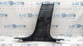 Lower left center pillar trim Audi A5 F5 18-25 5D black, worn