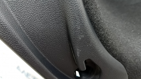 Left arch trim Toyota Prius 50 Prime 17-19 FWD black, worn, dented