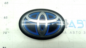Front radiator grille emblem Toyota Venza 21-24 under radar, sand
