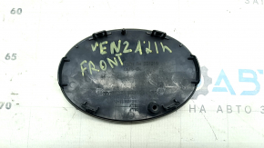 Front radiator grille emblem Toyota Venza 21-24 under radar, sand