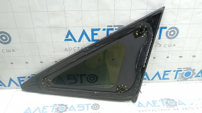 Rear left window blind glass Toyota Venza 21-24 chrome, tinted, broken guides