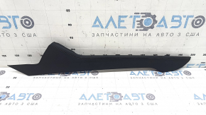 Upper left side center console trim for Audi A5 F5 18-25, black, scratches