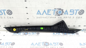 Upper left side center console trim for Audi A5 F5 18-25, black, scratches