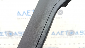 Upper left side center console trim for Audi A5 F5 18-25, black, scratches
