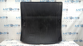 Trunk mat rubber Audi A5 F5 17-25 5D black, crumpled