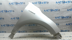 Front right wing Toyota Venza 21-24 white 070, aluminum