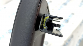 Armrest Toyota Prius 50 Prime 17-20 black leather, broken mount