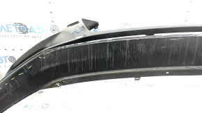 Bare front bumper Audi A5 F5 18-19 for parking sensors, without plug, black, scratches, broken fasteners