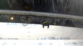 Bare front bumper Audi A5 F5 18-19 for parking sensors, without plug, black, scratches, broken fasteners