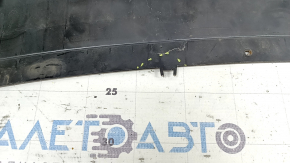 Bare front bumper Audi A5 F5 18-19 for parking sensors, without plug, black, scratches, broken fasteners