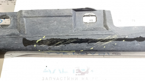 Right threshold Audi A5 F5 18-19 5D black, worn