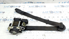 Passenger seat belt with squib for Audi A5 F5 18-25 5D, black, dry-cleanable