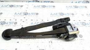 Passenger seat belt with squib for Audi A5 F5 18-25 5D, black, dry-cleanable