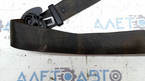 Passenger seat belt with squib for Audi A5 F5 18-25 5D, black, dry-cleanable