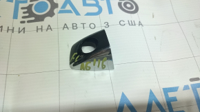 Front left outer handle plug for Audi A6 C7 12-18 chrome, broken mount