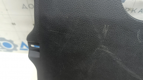 Rear central floor lining Toyota Venza 21-24 black, scratches