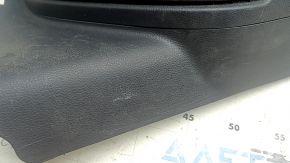 Rear right floor lining Toyota Venza 21-24 black, with plug, scratches