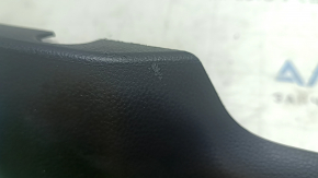 Upper trim of the trunk door of Toyota Venza 21-24, black, under the camera, scratches