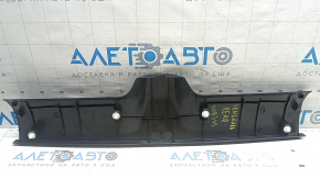 Upper trim of the trunk door of Toyota Venza 21-24, black, under the camera, scratches