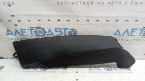 Side bolster for the 2nd row of seats, right, Audi A5 F5 18-19 5D, black leather