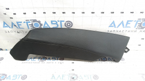 Side bolster for 2nd row of seats, left, Audi A5 F5 18-19 5D, black leather