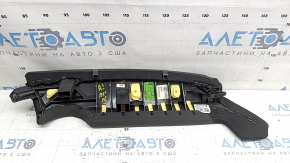 Side bolster for 2nd row of seats, left, Audi A5 F5 18-19 5D, black leather